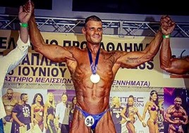 Πρωταθλητής στο Bodybuilding τρικαλινός στρατιωτικός 