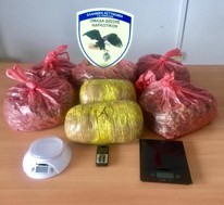 Χειροπέδες σε 46χρονο στα Τρίκαλα – Στην κατοχή του 7 κιλά κάνναβης 