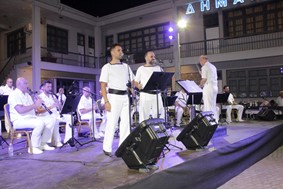 Ενθουσίασε η συναυλία της μπάντας του Πολεμικού Ναυτικού στην Πύλη (φωτο)