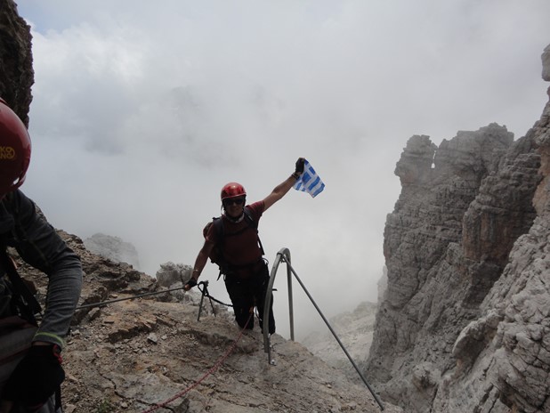 Ανάβαση στους Δολομίτες της Ιταλίας (Μπρέντα)