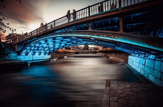 Η κεντρική γέφυρα κατακτά την πρώτη θέση σε διεθνή διαγωνισμό φωτογραφίας