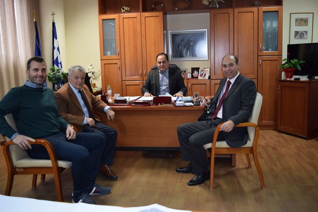 Στον δήμαρχο Καρδίτσας εκπρόσωποι της Συνεταιριστικής Τράπεζας Θεσσαλίας