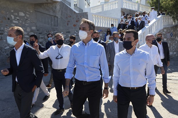 Με τον Πρωθυπουργό Κυριάκο Μητσοτάκη στην Αστυπάλαια ο Σκρέκας